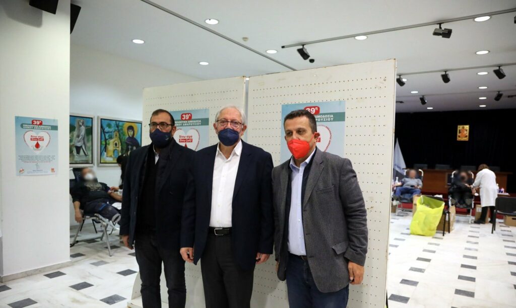 Νέο ρεκόρ σημείωσε η 39η εθελοντική αιμοδοσία του Δήμου Αμαρουσίου, ενισχύοντας τη Δημοτική Τράπεζα με 263 φιάλες αίματος
