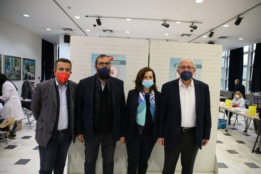 Σε εξέλιξη το τριήμερο της 39ης Εθελοντικής Αιμοδοσίας στο Δήμο Αμαρουσίου