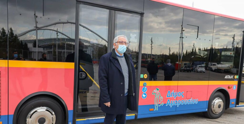 Ξεκίνησε το έργο αναβάθμισης 48 στάσεων Δημοτικής Συγκοινωνίας του Δήμου Αμαρουσίου