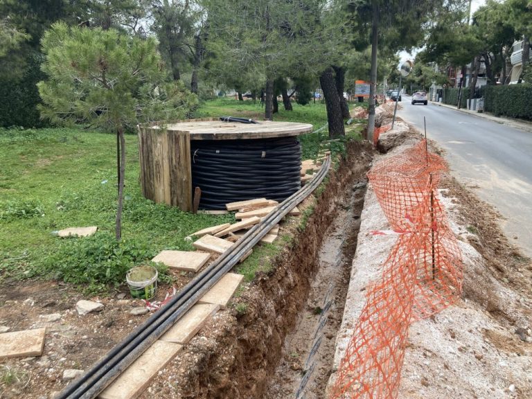 Υλοποιείται η υπογείωση των καλωδίων μεταφοράς ηλεκτρικού ρεύματος