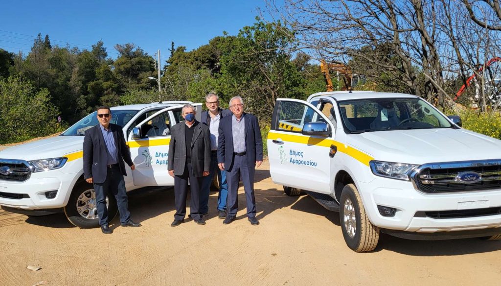 Νέα οχήματα 4×4 αποκτά ο Δήμος Αμαρουσίου