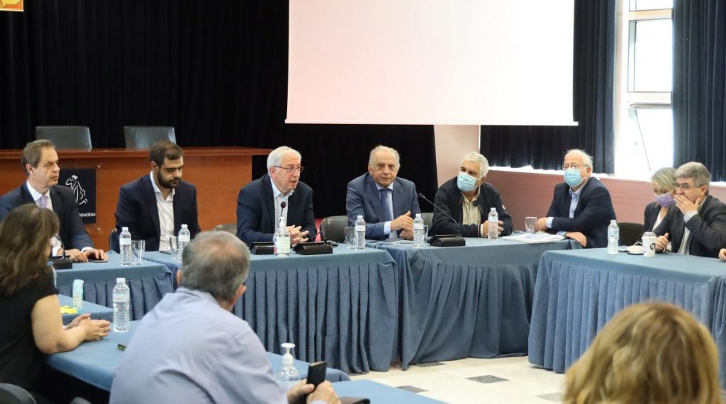 Επίσκεψη του Γραμματέα Πολιτικής Επιτροπής της ΝΔ Παύλου Μαρινάκη στο Δήμο Αμαρουσίου και σε φορείς της πόλης
