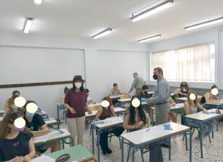 Ευχές της Δημάρχου Πεντέλης Δήμητρας Κεχαγιά προς τους μαθητές για την έναρξη των Πανελλαδικών Εξετάσεων. Αναμνηστικά δώρα στους μαθητές της Γ΄ Τάξης των Λυκείων της πόλης