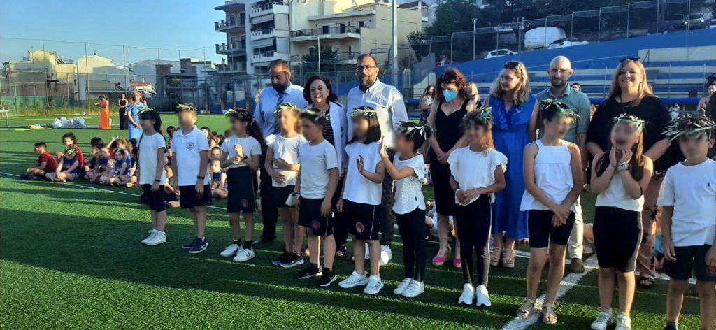 Παρουσία εκπροσώπων της Δημοτικής Αρχής του Δήμου Αμαρουσίου, η αποχαιρετιστήρια σχολική γιορτή της «Ελληνοαγγλικής Αγωγής»