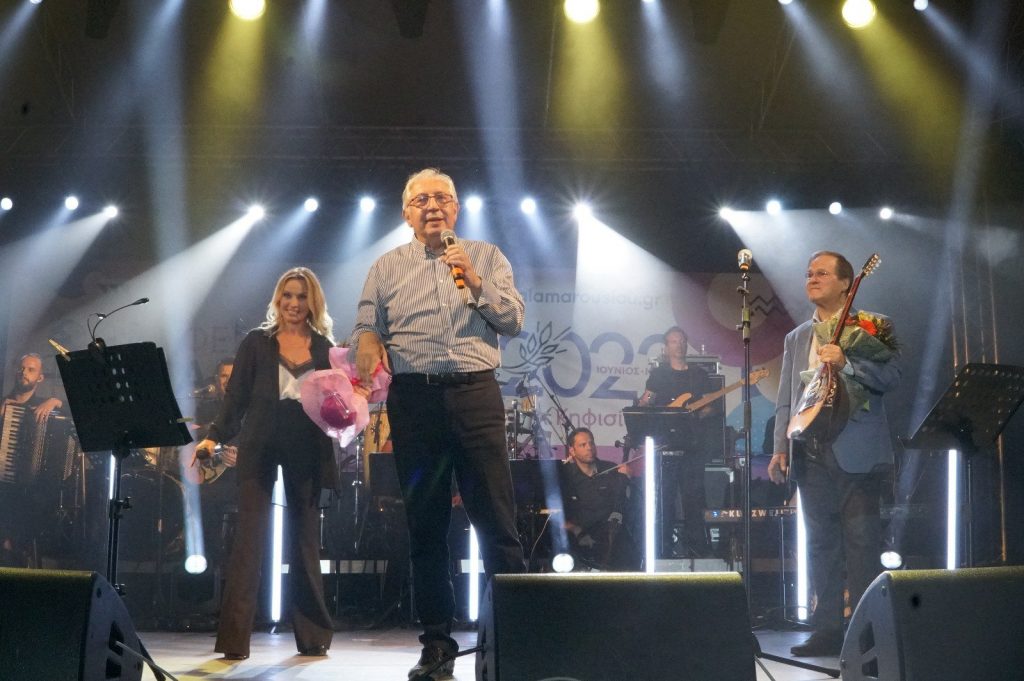 Φεστιβάλ Δήμου Αμαρουσίου 2022: Συγκλονιστική βραδιά από την Πέγκυ και τον Χρήστο Νικολόπουλο