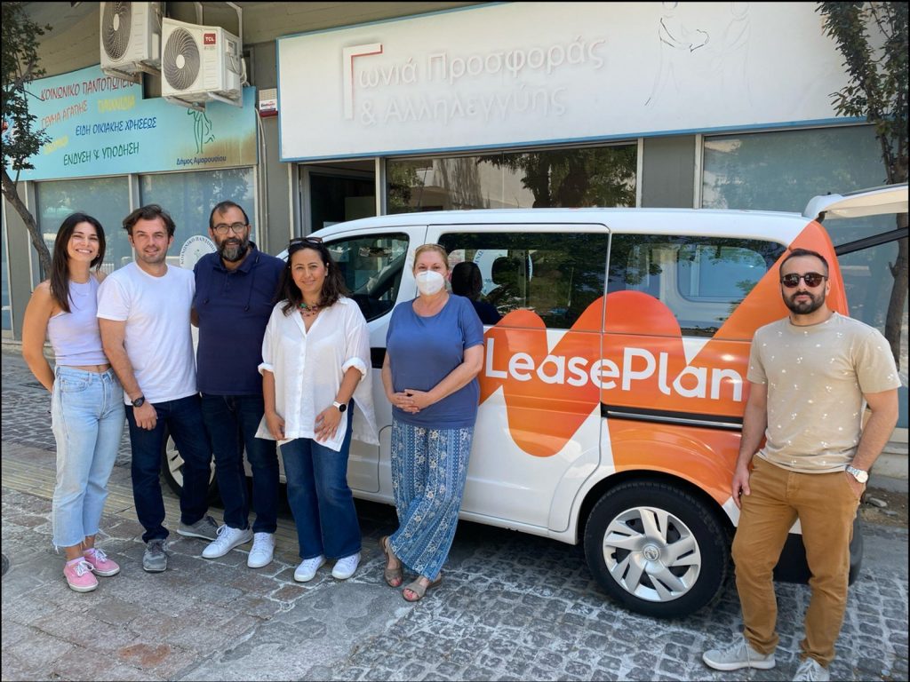 Σημαντική χορηγία της LeasePlan Hellas για το Κοινωνικό Παντοπωλείο του Δήμου Αμαρουσίου