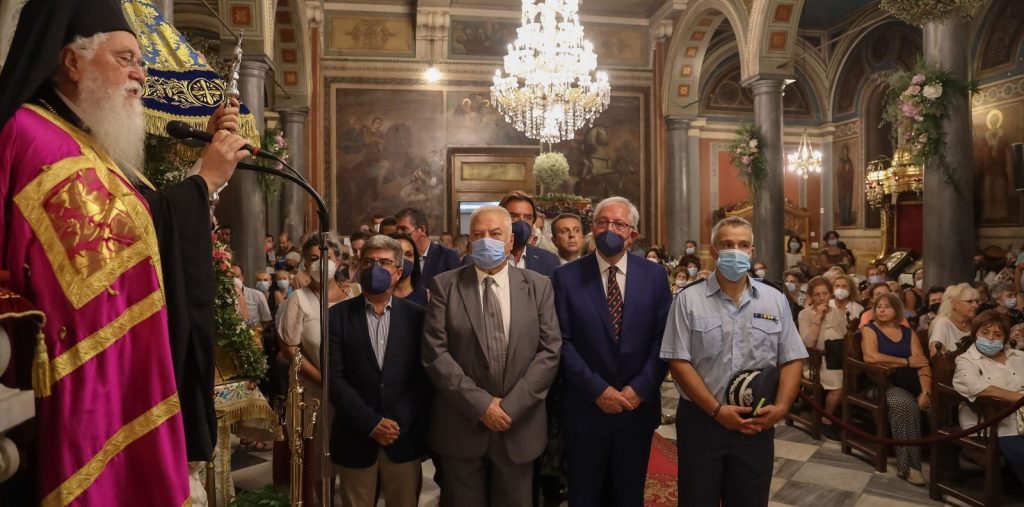 Την Πολιούχο Παναγία Θεοτόκο γιόρτασε με μεγαλοπρέπεια το Μαρούσι, παρουσία του Δημάρχου της πόλης Θεόδωρου Αμπατζόγλου 4 Την Πολιούχο Παναγία Θεοτόκο γιόρτασε με μεγαλοπρέπεια το Μαρούσι, παρουσία του Δημάρχου της πόλης Θεόδωρου Αμπατζόγλου