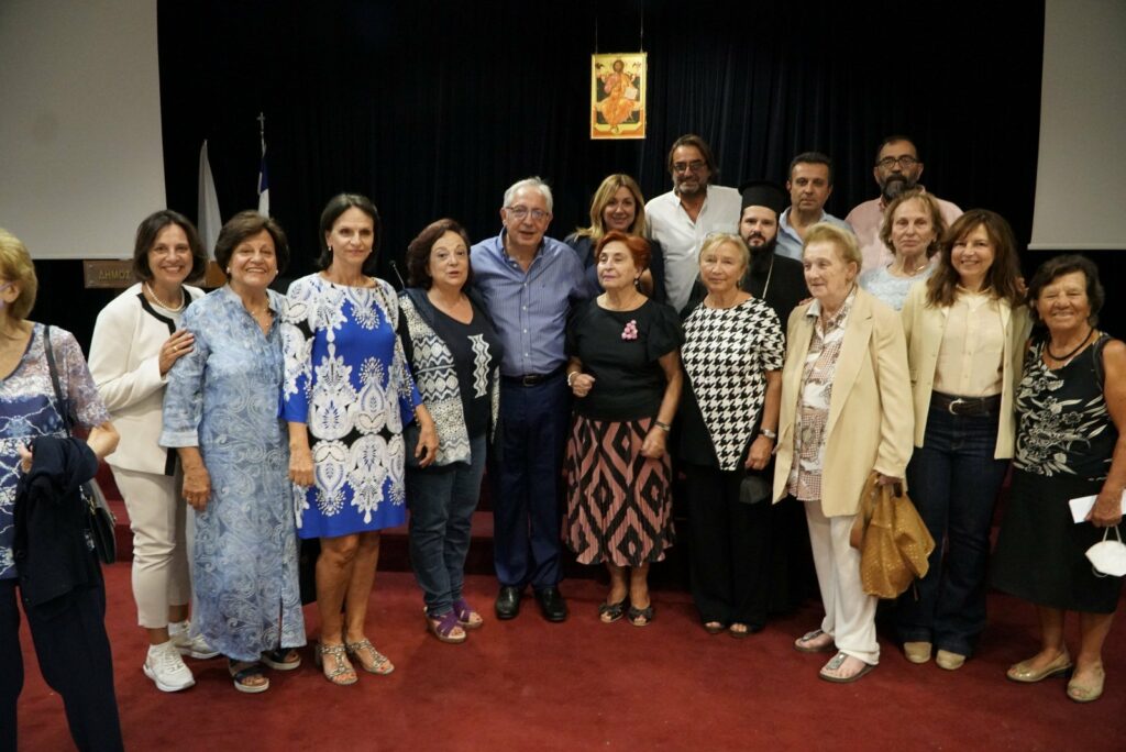 Παρουσία του Δημάρχου Αμαρουσίου Θ. Αμπατζόγλου η παρουσίαση του πονήματος «Μικρά Ασία-Αιγαίο» Κοιτίδα του Ελληνικού Πνεύματος και του Οικουμενικού και Πανανθρώπινου Πολιτισμού