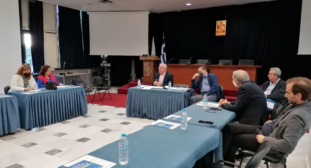 Συνάντηση του Δημάρχου Αμαρουσίου Θ. Αμπατζόγλου με τον Εξωραϊστικό-Πολιτιστικό Σύλλογο Αναβρύτων «Τα Ανάβρυτα» και κατοίκους της περιοχής