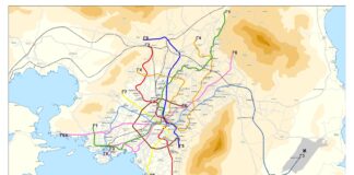 Χάρτης Σχεδίου Ανάπτυξης Μελλοντικών Γραμμών-Μετρό