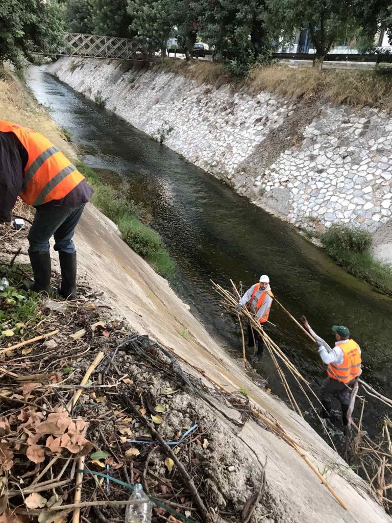 Καθαρισμός ρεμάτων στον Βόρειο Τομέα Αθηνών