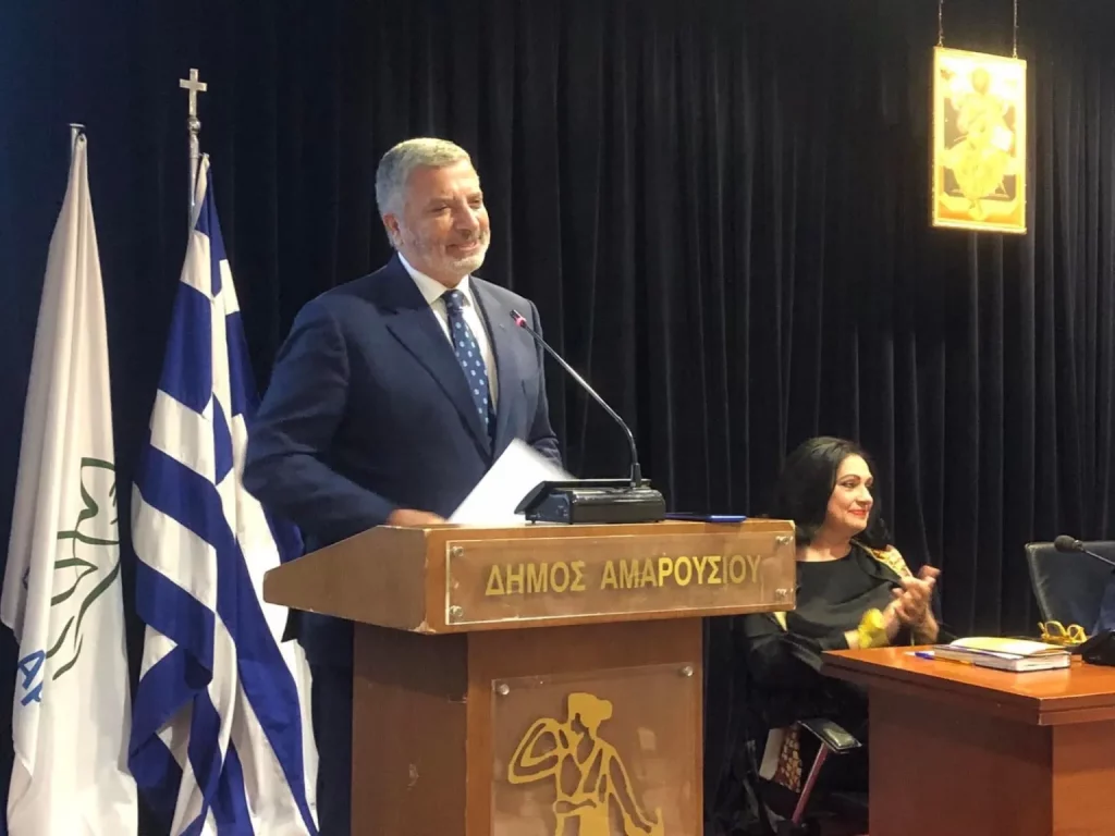 Ο Περιφερειάρχης Αττικής Γ. Πατούλης στην ημερίδα του Κέντρου Υγείας Αμαρουσίου «Πρωτοβάθμια Φροντίδα Υγείας και Διαβήτης»