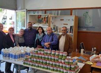 Μεγάλες ποσότητες τροφίμων προσέφεραν συμπολίτες μας στο Κοινωνικό Παντοπωλείο του Δήμου Αμαρουσίου για τη στήριξη των ευπαθών συμπολιτών