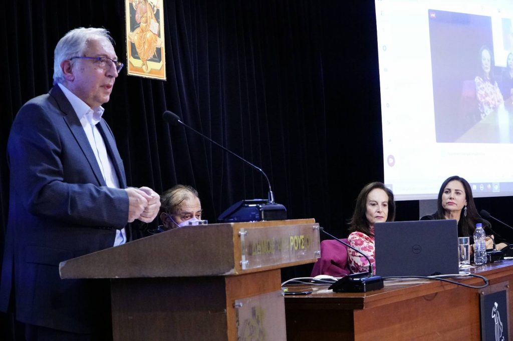 Παρουσία του Δημάρχου Αμαρουσίου Θεόδωρου Αμπατζόγλου η εκδήλωση του “Μαρουσιώτικου Κύκλου Διαλόγου”, με θέμα «Η Ευρώπη και η Ελλάδα στη δίνη των καταιγίδων στον 21ο αιώνα»