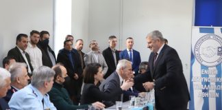 Στην κοπή της Πρωτοχρονιάτικης Πίτας της Ένωσης Αστυνομικών Υπαλλήλων Αθηνών ο Περιφερειάρχης Αττικής Γ. Πατούλης