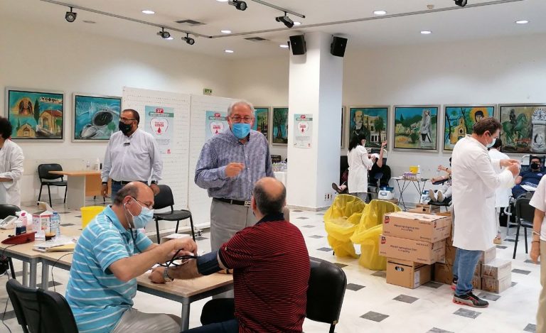 Με μεγάλη συμμετοχή Μαρουσιωτών ξεκίνησε η 42η Εθελοντική Αιμοδοσία στο Δήμο Αμαρουσίου