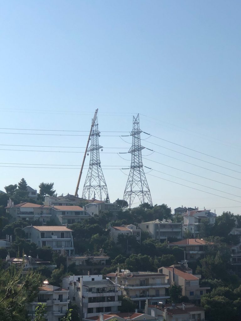 Ολοκληρώνεται μέχρι τέλος Μαΐου το έργο της μεταφοράς των πυλώνων υψηλής τάσης στη Νέα Πεντέλη σύμφωνα με ενημέρωση του ΑΔΜΗΕ προς το Δήμο Πεντέλης. Δήμητρα Κεχαγιά: Το έργο ολοκληρώνεται χωρίς ο Δήμος μας να επιβαρυνθεί ούτε ένα ευρώ οικονομικά 3 Ολοκληρώνεται μέχρι τέλος Μαΐου το έργο της μεταφοράς των πυλώνων υψηλής τάσης στη Νέα Πεντέλη σύμφωνα με ενημέρωση του ΑΔΜΗΕ προς το Δήμο Πεντέλης. Δήμητρα Κεχαγιά: Το έργο ολοκληρώνεται χωρίς ο Δήμος μας να επιβαρυνθεί ούτε ένα ευρώ οικονομικά