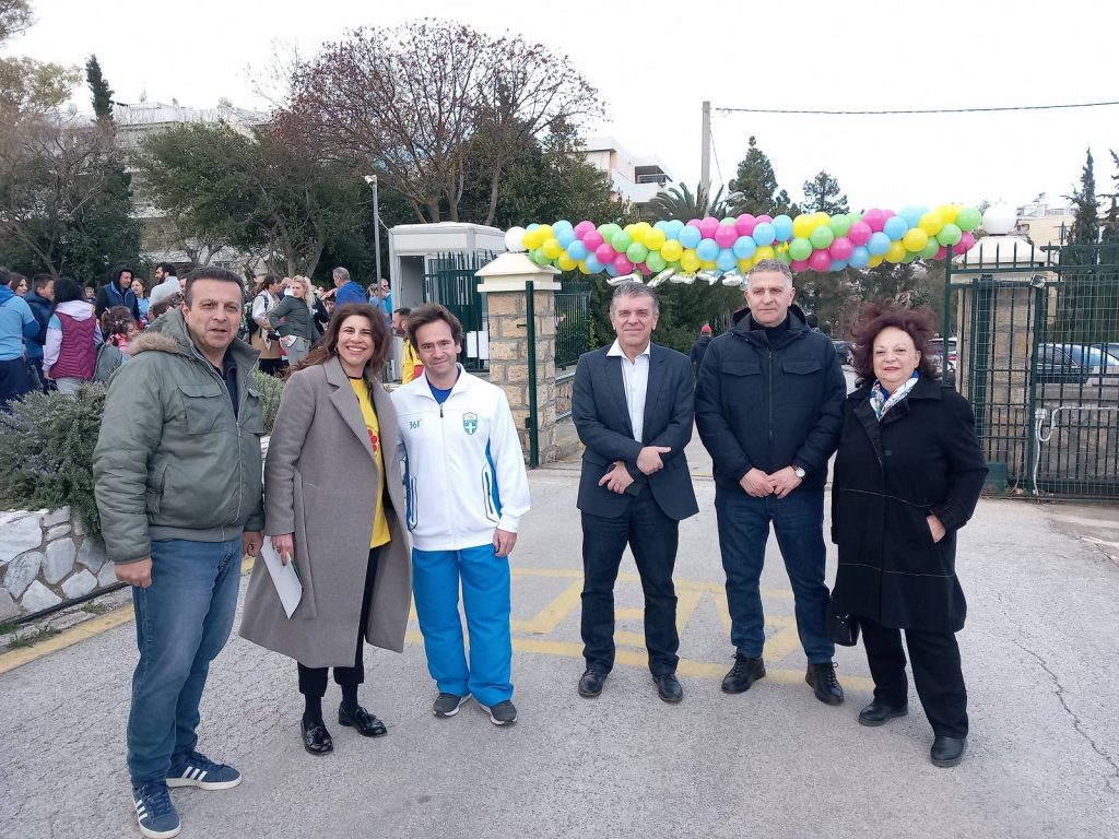 Στον Φιλανθρωπικό Αγώνα Δρόμου για το Νεανικό Διαβήτη και την Αιμοδοσία από την Ελληνογαλλική Σχολή Ουρσουλινών εκπροσωπήθηκε ο Δήμος Αμαρουσίου