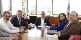 Η άμεση υλοποίηση του Βόρειου Ποδηλατικού Άξονα Αττικής, αντικείμενο της συνάντησης του Περιφερειάρχη με τον Υφ. Περιβάλλοντος Ν. Ταγαρά και τον Γ. Γραμματέα Αστικού Σχεδιασμού Ε. Μπακογιάννη