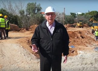 Ολοκληρώθηκε το έργο διάνοιξης τμήματος της οδού Τυμφρηστού στην περιοχή του Στούνιο Α