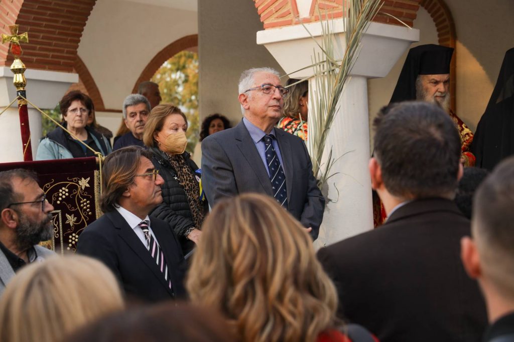 Στον εορτασμό του Ι.Ν. Ζωοδόχου Πηγής Ψαλιδίου παρέστη ο Δήμαρχος Αμαρουσίου Θ. Αμπατζόγλου