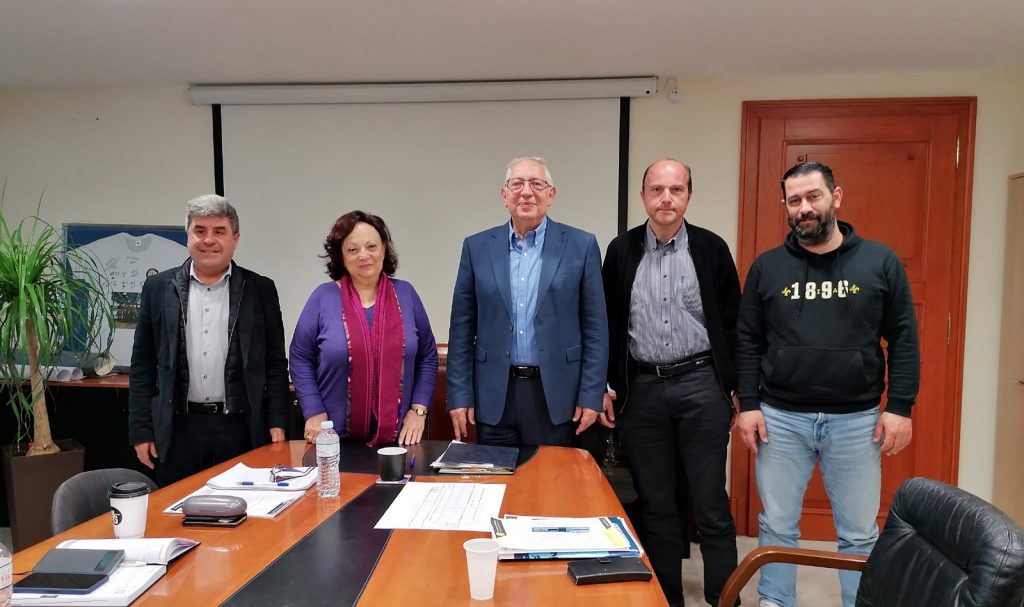 Συνάντηση του Δημάρχου Αμαρουσίου Θεόδωρου Αμπατζόγλου με τον Γυμναστικό Σύλλογο Αμαρουσίου