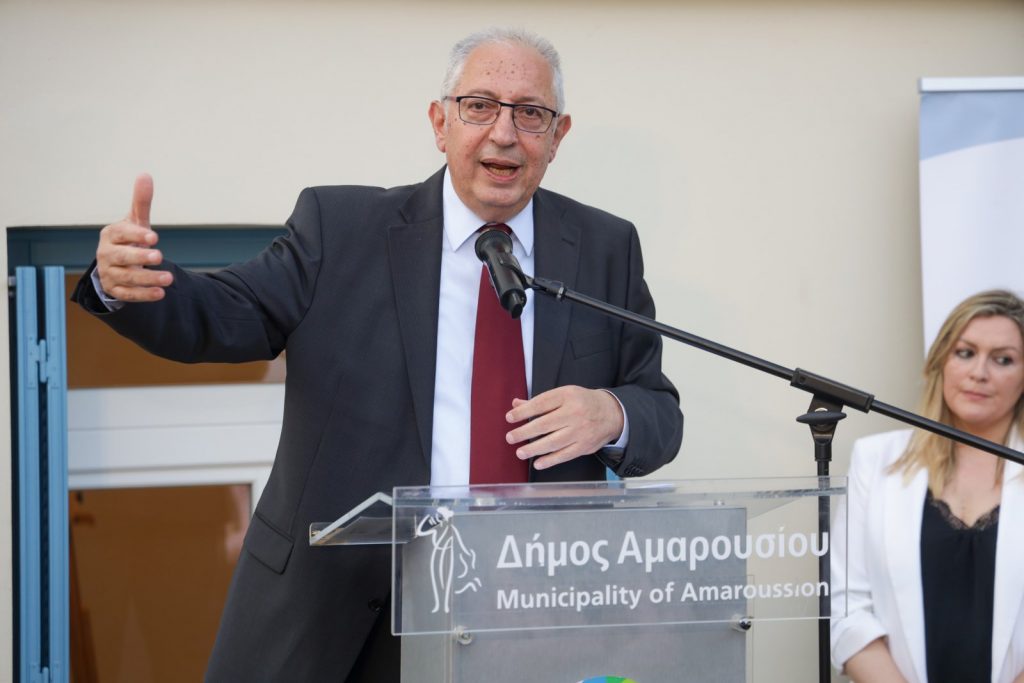 Ο Δήμαρχος Αμαρουσίου Θεόδωρος Αμπατζόγλου εγκαινίασε το νέο εμβληματικό Πολυχώρο Πολιτισμού «Άρτεμις»