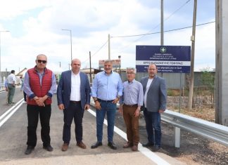 Παραδόθηκε στην κυκλοφορία από  τον Περιφερειάρχη Αττικής  η  Γέφυρα στο Μαϊστράλι Μεγάρων.