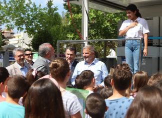 Στο Δήμο Καισαριανής ο Περιφερειάρχης Αττικής Γ. Πατούλης.         Περίπου 9 εκ. ευρώ από την Περιφέρεια για έργα και κοινωνικές δομές στην Καισαριανή