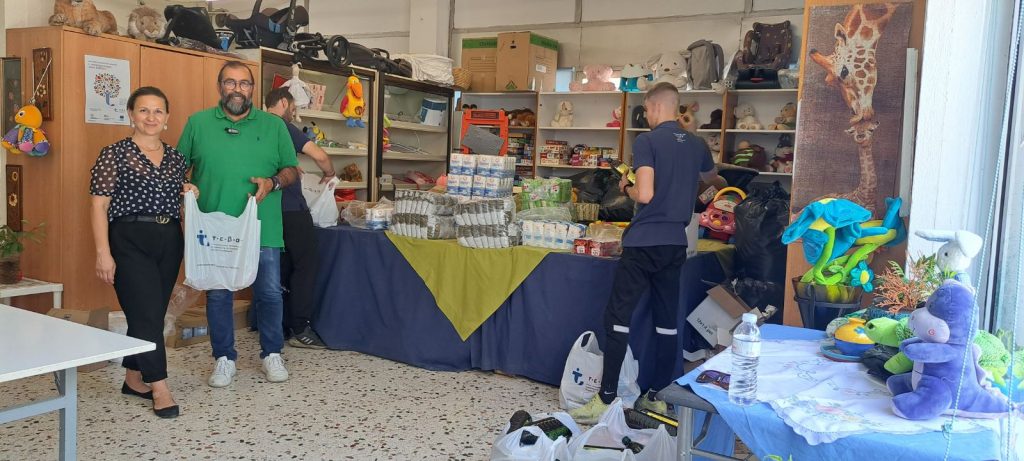ΤΕΒΑ – Με επιτυχία ολοκληρώθηκε η διανομή τροφίμων και ειδών βασικής υλικής συνδρομής, στον Δήμο Αμαρουσίου την Πέμπτη 15/06/2023