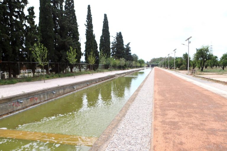 Τη βιοκλιματική ανάπλαση έξυπνης διαδρομής στο Μητροπολιτικό Πάρκο Αντώνης Τρίτσης εγκαινίασε ο Περιφερειάρχης