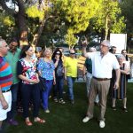 Ο Δήμαρχος Αμαρουσίου Θεόδωρος Αμπατζόγλου εγκαινίασε την ανακατασκευασμένη Παιδική Χαρά στο πάρκο Αγίας Φιλοθέης