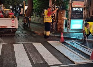 ΝΥΧΤΕΡΙΝΕΣ ΔΙΑΓΡΑΜΜΙΣΕΙΣ στο παραδοσιακό κέντρο της Κηφισιάς