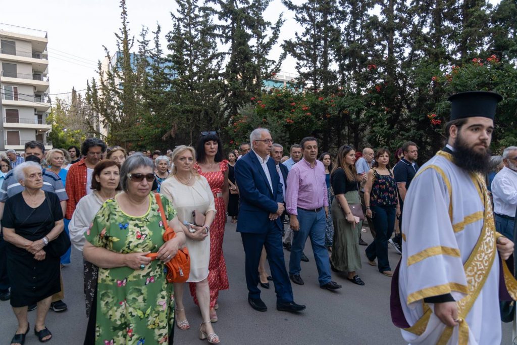Παρουσία του Δημάρχου Αμαρουσίου Θ. Αμπατζόγλου ο εορτασμός του Ι.Ν.Παναγίας των Βλαχερνών στον Παράδεισο Αμαρουσίου