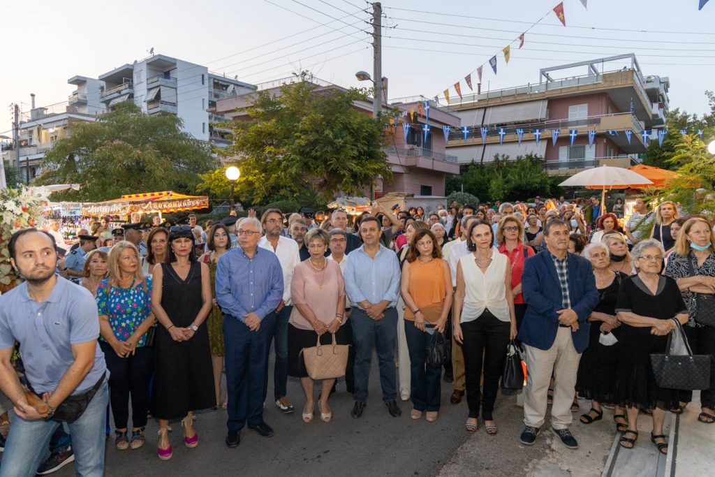 To Μαρούσι τίμησε τη μνήμη των Αγίων Αναργύρων Κοσμά και Δαμιανού παρουσία του Δημάρχου Θεόδωρου Αμπατζόγλου