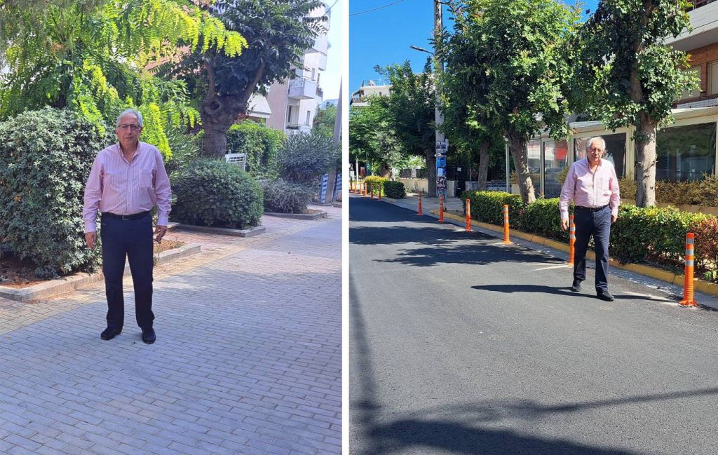Αυτοψίες του Δημάρχου Αμαρουσίου Θεόδωρου Αμπατζόγλου σε έργα αποκατάστασης οδοστρώματος στην πόλη 4 Αυτοψίες του Δημάρχου Αμαρουσίου Θεόδωρου Αμπατζόγλου σε έργα αποκατάστασης οδοστρώματος στην πόλη