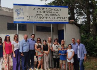 Ονοματοδοσία Δημοτικού Γηπέδου Κρυονερίου στη μνήμη του αείμνηστου Προέδρου της Κοινότητας Μανώλη Σκούρα