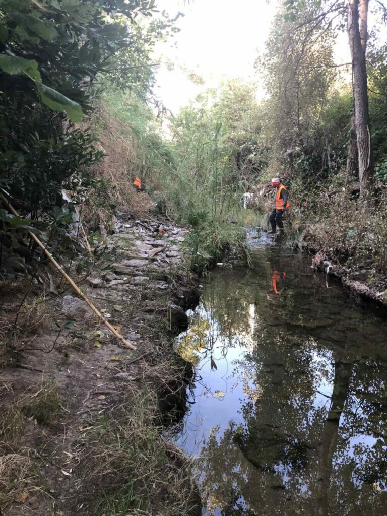 Συνεχίζονται με εντατικούς ρυθμούς οι καθαρισμοί των ρεμάτων σε όλη την Αττική από τα συνεργεία της Περιφέρειας