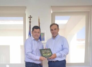 Τον Νίκο Χιωτάκη υποδέχθηκε ο Δήμαρχος