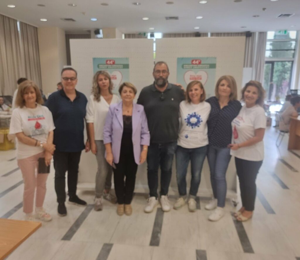 Με 235 μονάδες αίματος ενισχύεται η Δημοτική Τράπεζα Αίματος, μετά την 44η Εθελοντική Αιμοδοσία του Δήμου Αμαρουσίου