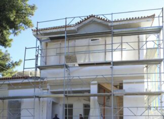 Σε πορεία ολοκλήρωσης το έργο αποκατάστασης και αξιοποίησης του εμβληματικού κτιρίου της Βίλας Λουμίδη στο Μαρούσι