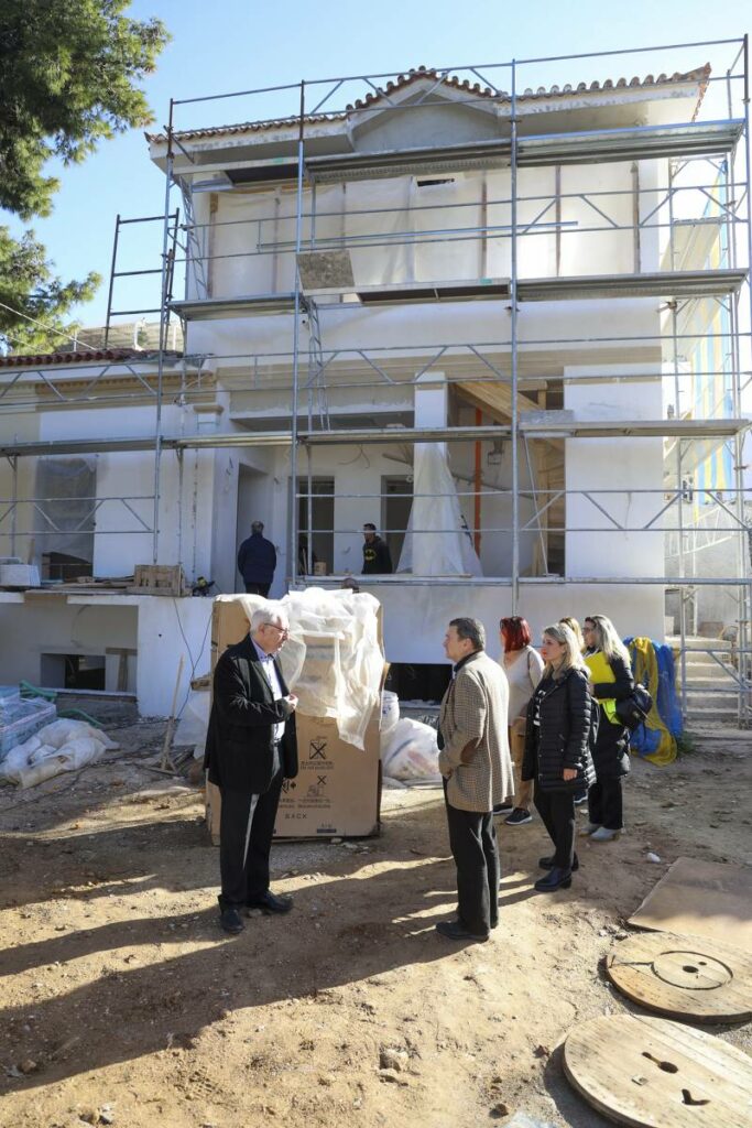 Σε πορεία ολοκλήρωσης το έργο αποκατάστασης και αξιοποίησης του εμβληματικού κτιρίου της Βίλας Λουμίδη στο Μαρούσι 4 Σε πορεία ολοκλήρωσης το έργο αποκατάστασης και αξιοποίησης του εμβληματικού κτιρίου της Βίλας Λουμίδη στο Μαρούσι