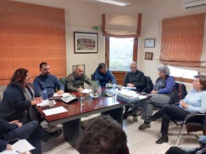 Σύσκεψη για τα ζητήματα χωροθέτησης των οικισμών του Δήμου Διονύσου