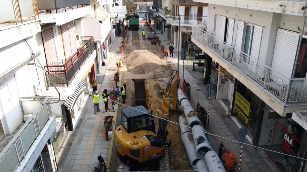 Σε εξέλιξη τα αντιπλημμυρικά έργα στο Κέντρο του Αμαρουσίου 4 Σε εξέλιξη τα αντιπλημμυρικά έργα στο Κέντρο του Αμαρουσίου