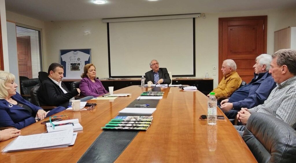 Συνάντηση του Δημάρχου Αμαρουσίου Θεόδωρου Αμπατζόγλου με τον Εξωραϊστικό Σύλλογο Σωρού και Λάκκας Κόττου
