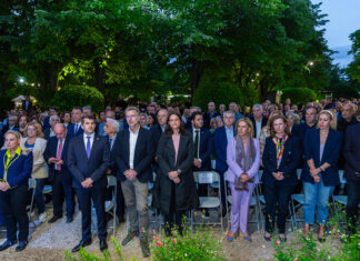 Η Δήμαρχος Νατάσσα Κοσμοπούλου στα εγκαίνια της 70ης Ανθοκομικής Έκθεσης Κηφισιάς