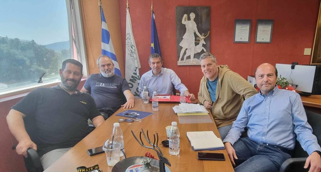 Νέος κύκλος συναντήσεων της Δημοτικής Αρχής με τους αθλητικούς Ομίλους και τα Σωματεία της πόλης 4 Νέος κύκλος συναντήσεων της Δημοτικής Αρχής με τους αθλητικούς Ομίλους και τα Σωματεία της πόλης