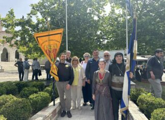 Τελετή στη μνήμη των θυμάτων της Γενοκτονίας των Ποντίων πραγματοποιήθηκε στην Πλατεία Μικρασιατών Αγίου Γεωργίου
