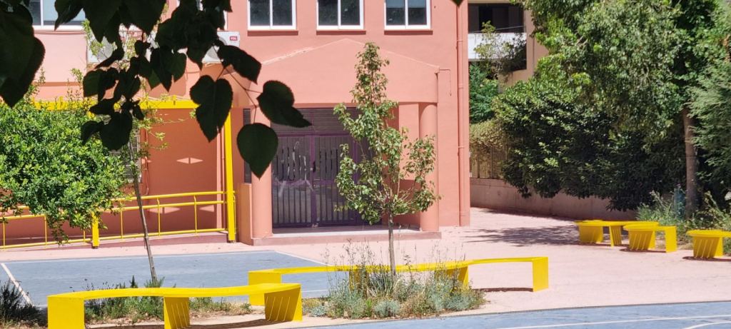 Σχολική αυλή που σχεδίασαν οι μαθητές, δημιούργησε ο Δήμος Χαλανδρίου