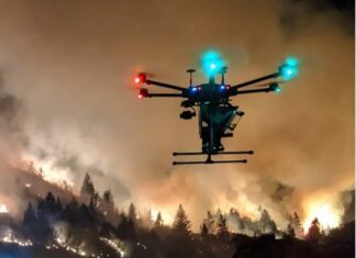 ‘Στον αέρα από χτες το DRONE θερμικών καμερών του Δήμου Πεντέλης’